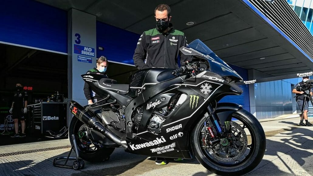 Kawasaki ZX 10RR Superbike Wintertest 3