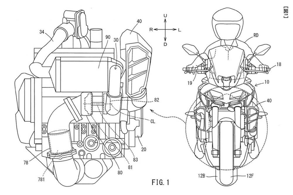 Kommt eine Yamaha MT mit Turboaufladung? 1 MT Turbo Motor