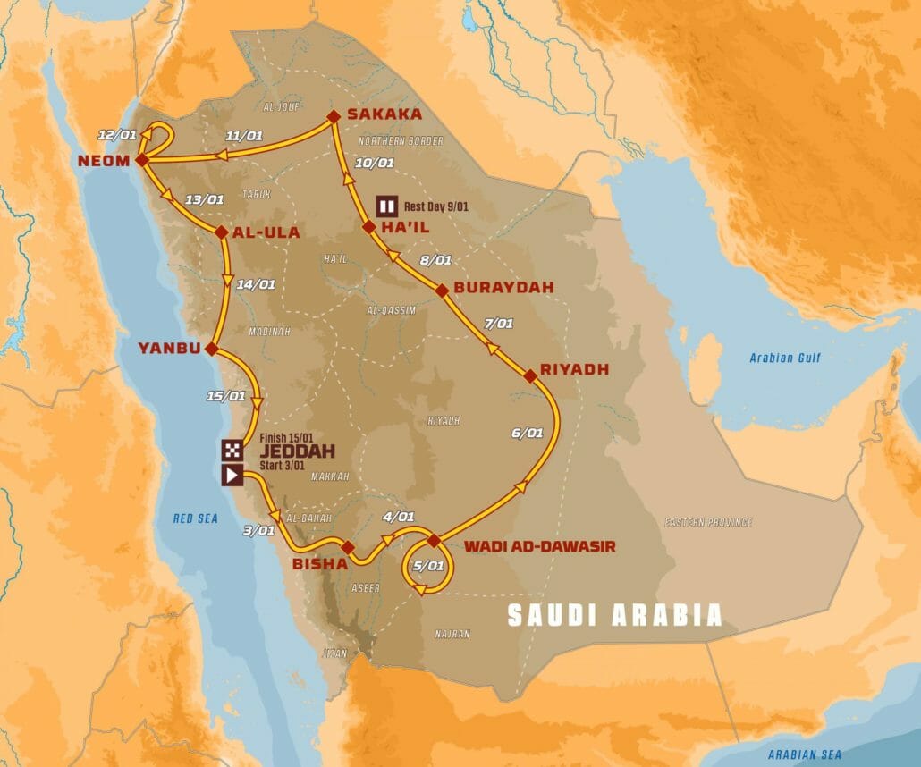 Dakar 2021 mit neuer Route bestätigt dakar2021 2