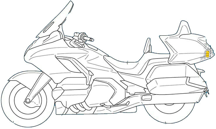 Honda Gold Wing – Radarsystem am Heck 36 Honda Radarsystem Heck 3