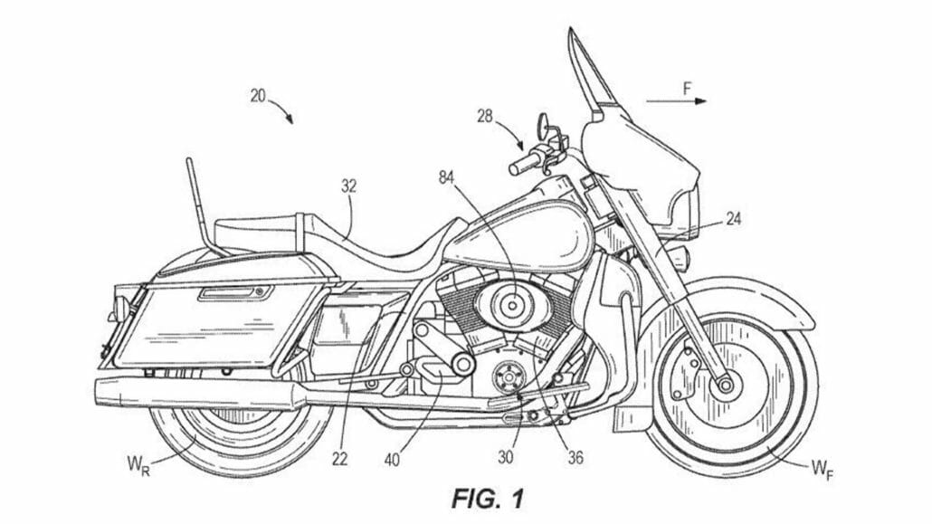 Harley Davidson arbeitet an einem Kompressor-aufgeladenen Motor 1 Harley Patent Kompressor 1
