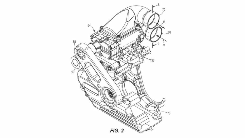 Harley Davidson arbeitet an einem Kompressor-aufgeladenen Motor 2 Harley Patent Kompressor 2
