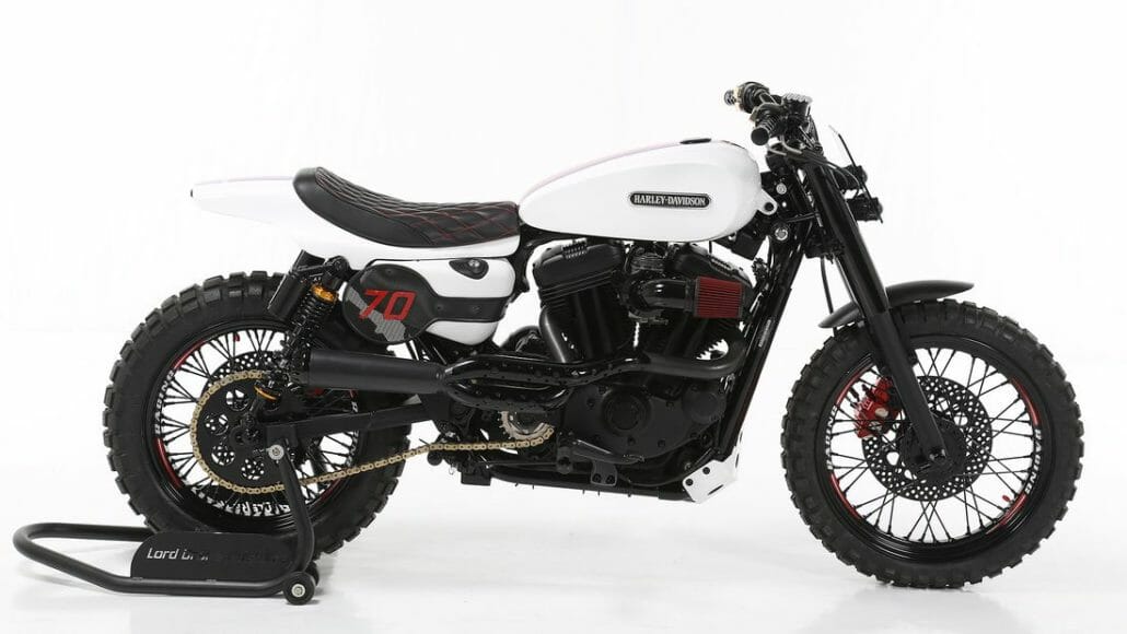 Lord Drake Kustoms Sportster Seventy 17