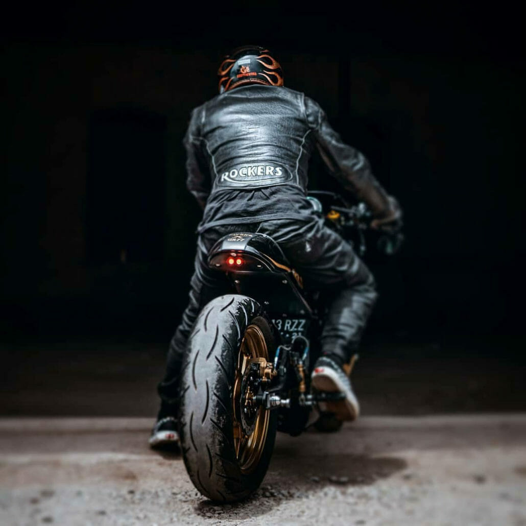 Giftige Yamaha XSR155 von Glanets Radical Kustom 4 Glanets Radical Kustom Reborn Cafe Racer 4