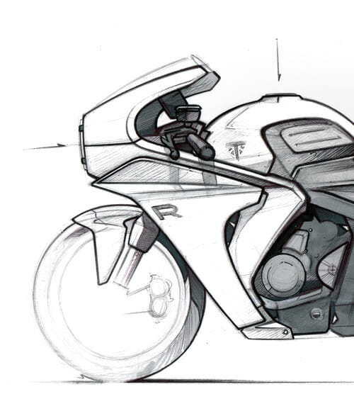 CafeRacer conversion kit for the Triumph Trident 660 29 arton works trident neptune kit r 1