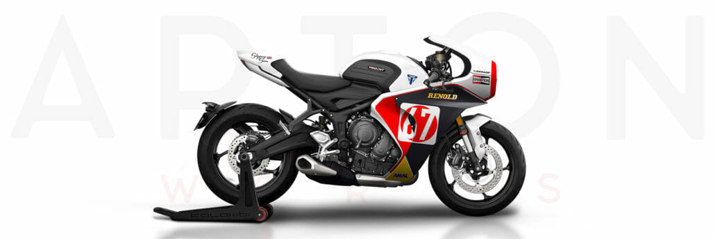 CafeRacer conversion kit for the Triumph Trident 660 32 arton works trident neptune kit slippery low