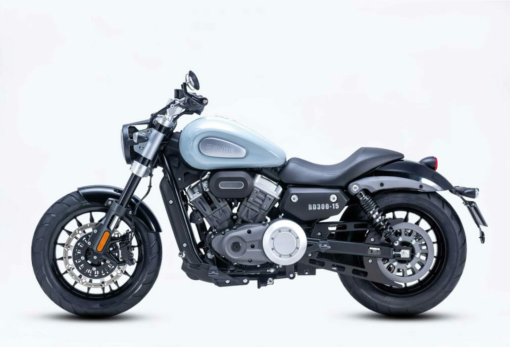 Chinesischer Cruiser Benda BD300 Sporty kommt nach Italien 48 Benda BD300 Sporty 36