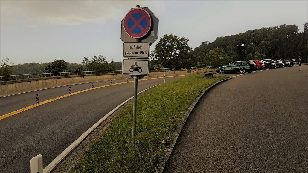 Parkplatz B13 Schönblickkurve 1 Eichstaett Schoenblickparkplatz Motorcycles News 1