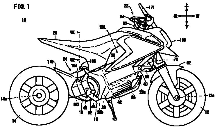 Honda electric motorcycle should not replace 5 Electric Honda Patent 1 1