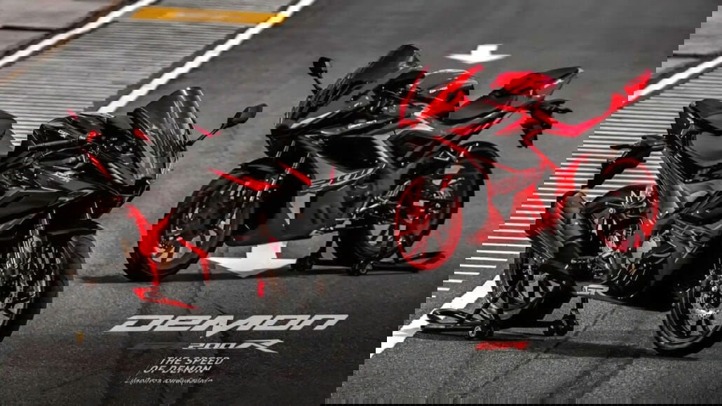 GPX Demon GR200 – Aggressives Einsteiger-Motorrad 4 GPX Demon GR200 1 1