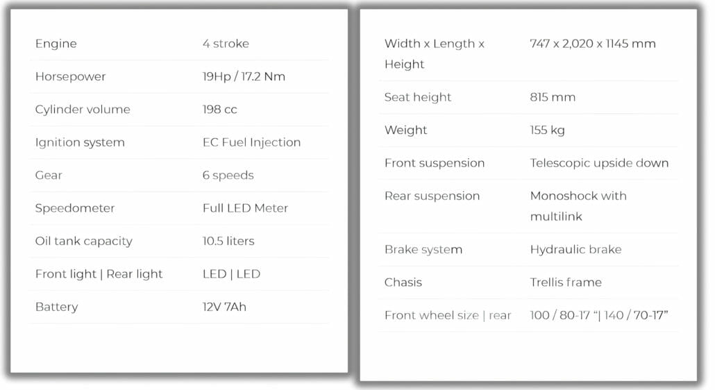 GPX Demon GR200 – Aggressives Einsteiger-Motorrad 7 GPX Demon GR200 2