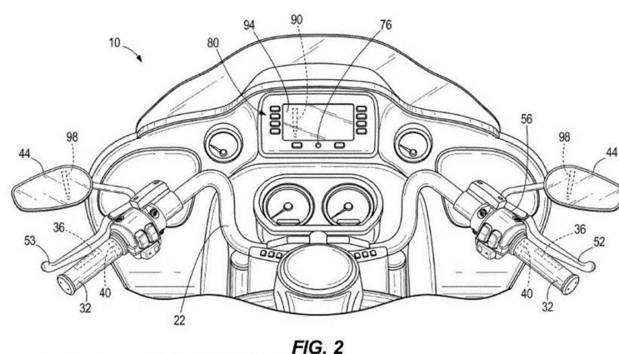 Harley Davidson Bremsassistent Patent 3