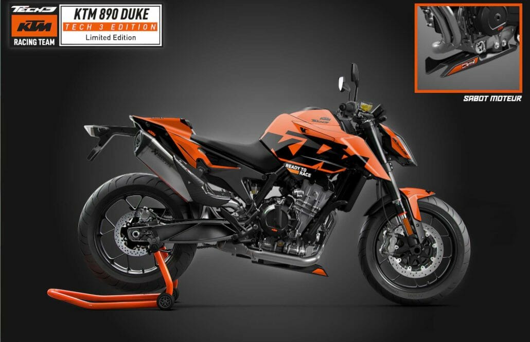 KTM 890 Duke Black My21 Tech3 Limited Edition 4 KTM 890 Duke Tech3 limited Edition 4