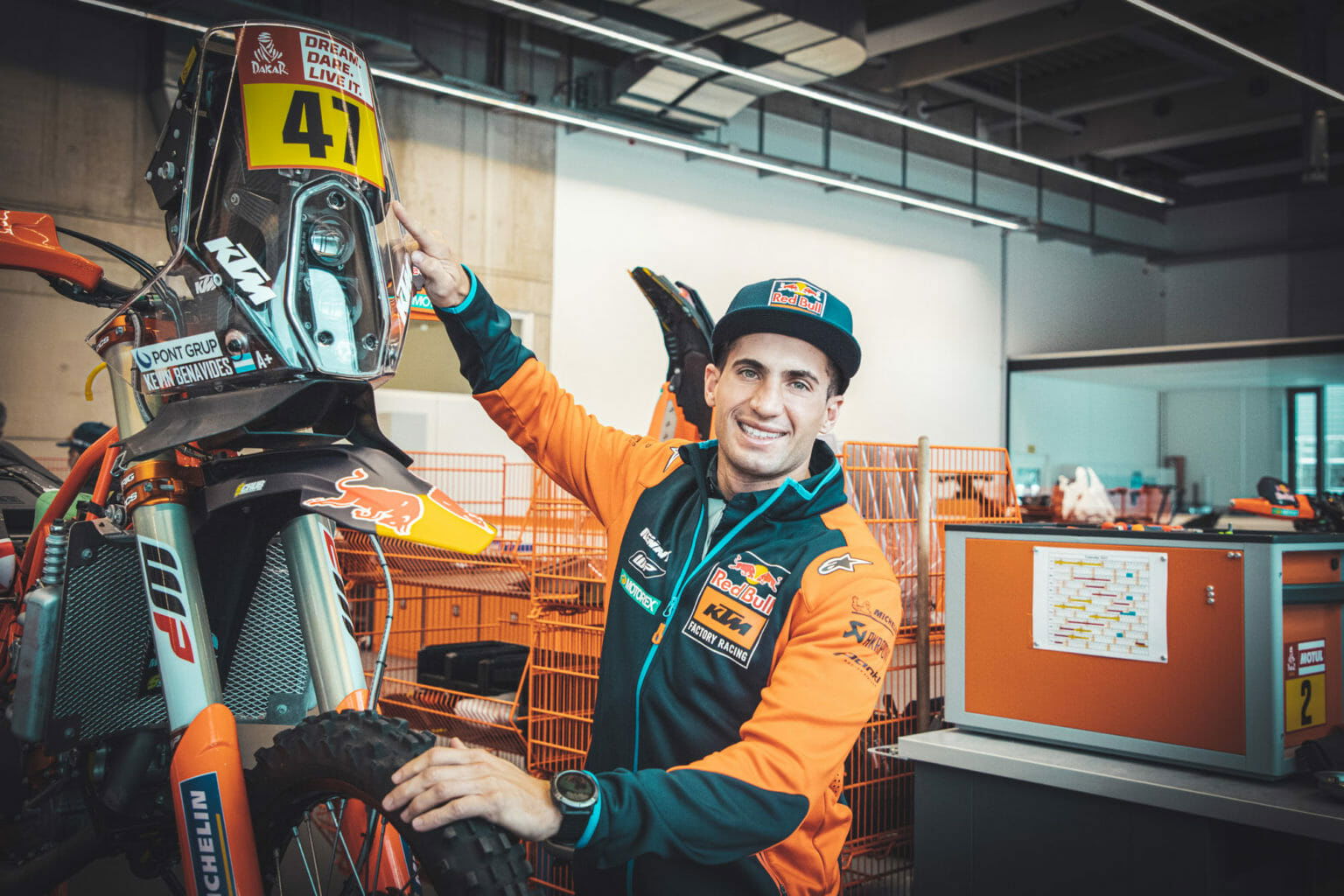 Dakar Sieger Kevin Benavides wechselt Team Kevin Benavides Red Bull KTM Factory Racing