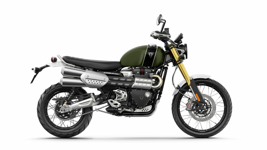 New Scrambler 1200 XE RHS Matt Khaki Green