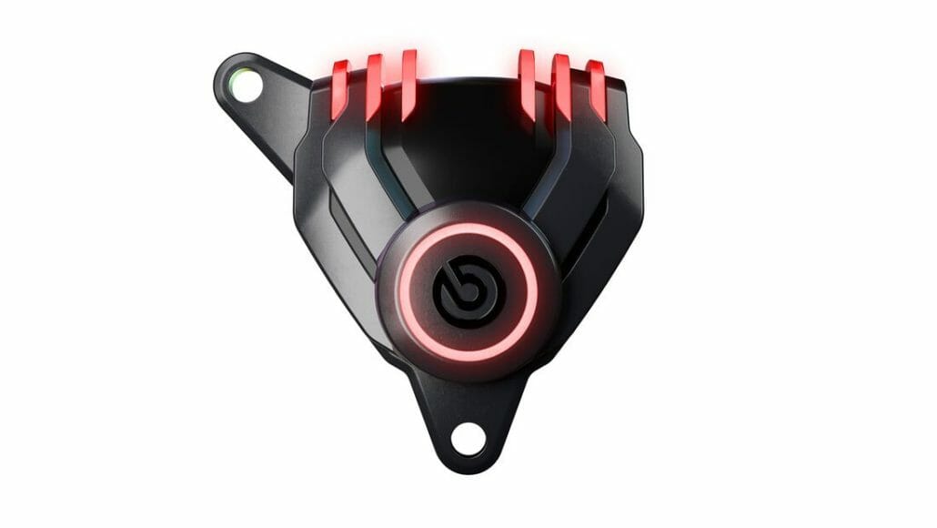 Beleuchteter Brembo Bremssattel 1 Brembo New G Sessanta Concept 1