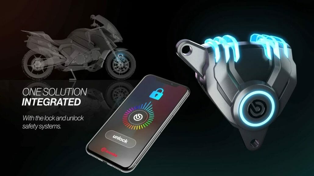 Beleuchteter Brembo Bremssattel 8 Brembo New G Sessanta Concept 9