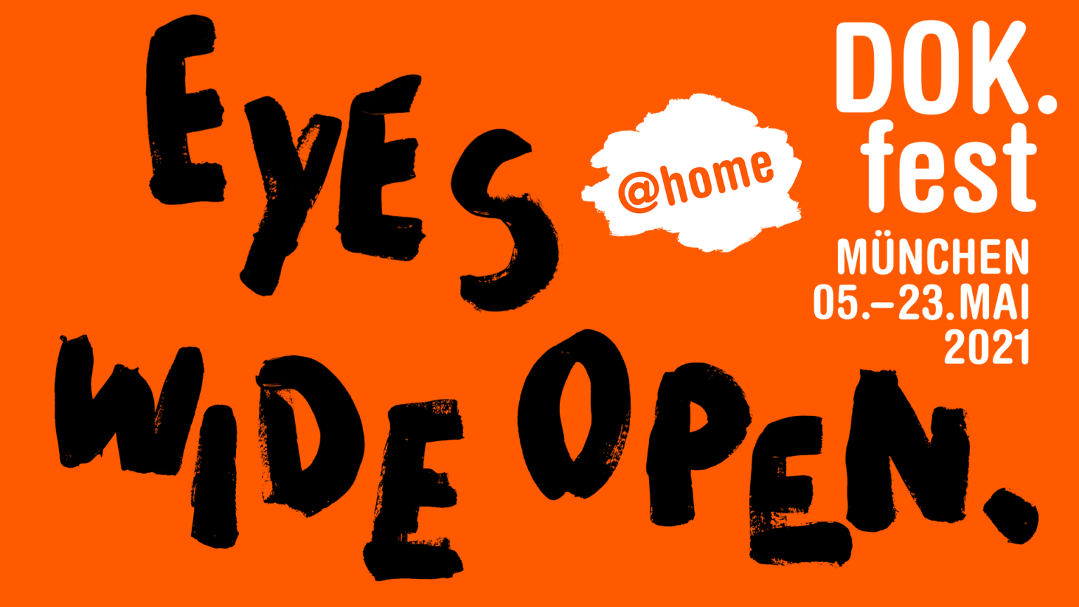 DOK.fest München vom 05.-23.05.2021 DOK21 Motivbanner 1920x1080