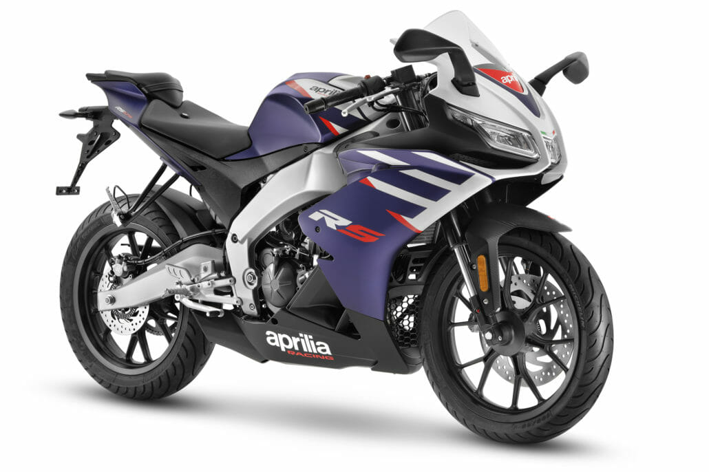 Aprilia's new RS 125 and Tuono 125 for 2021 6 rs125 34dx blue