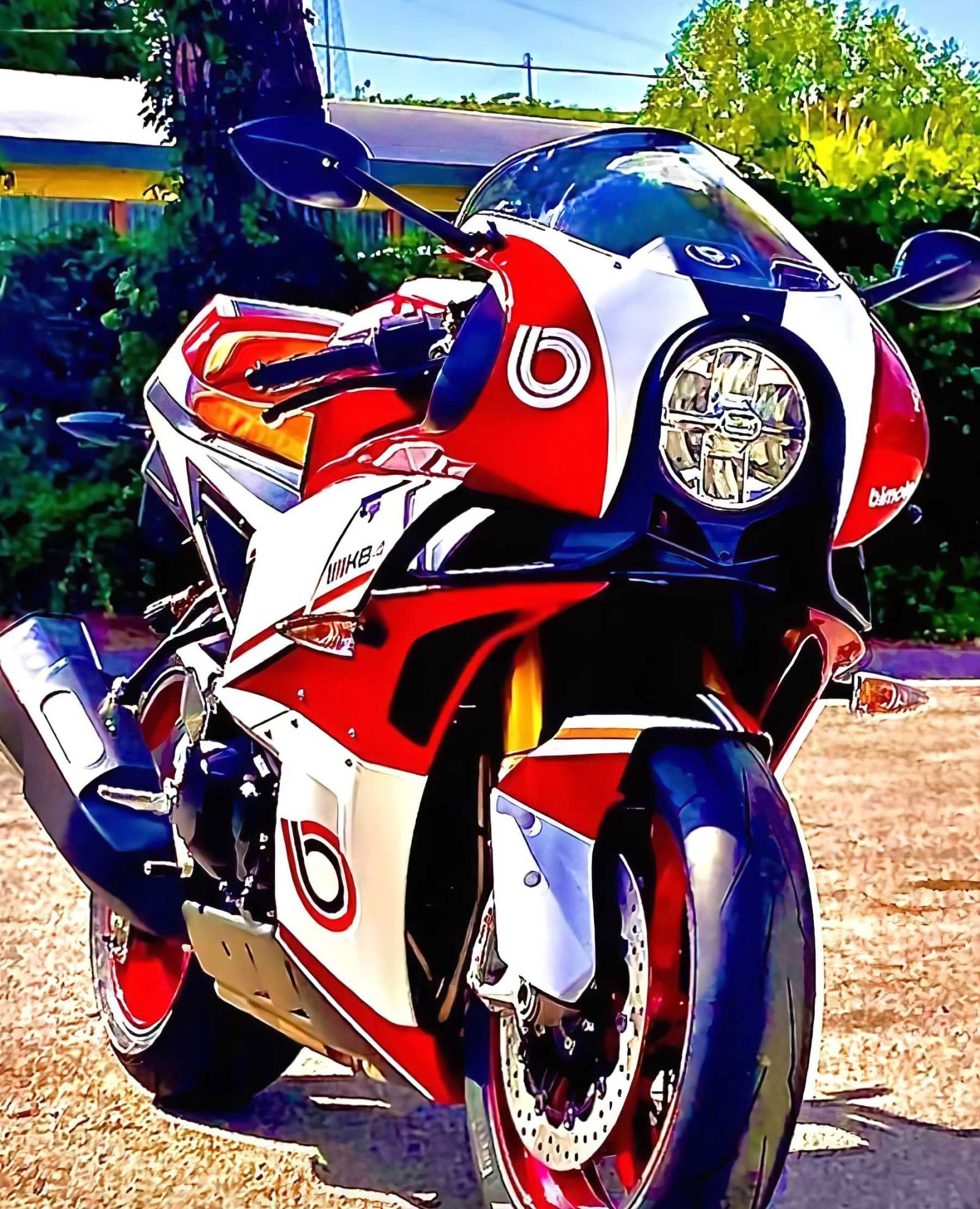 First picture of the final Bimota KB4 25 Bimota KB4 Leak