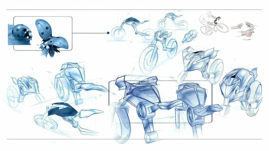 Yamaha Double Y concept 11 Yamahas Double Y Concept 11