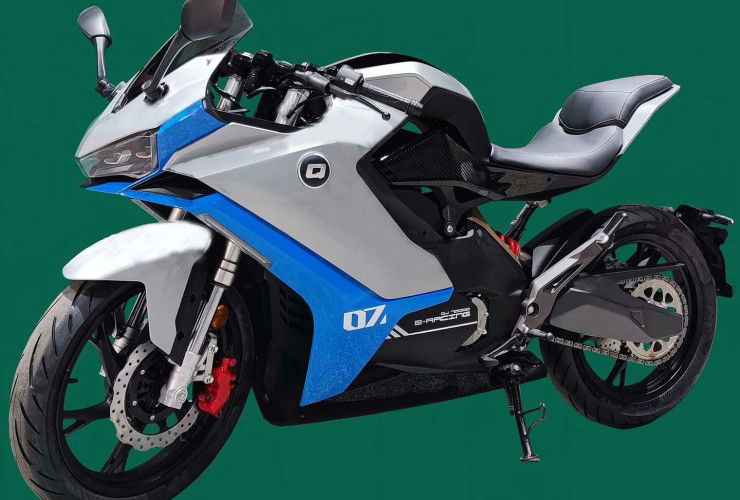 Patent: Electric sports bike from QJ 51 QJMotor QJ7000D 2