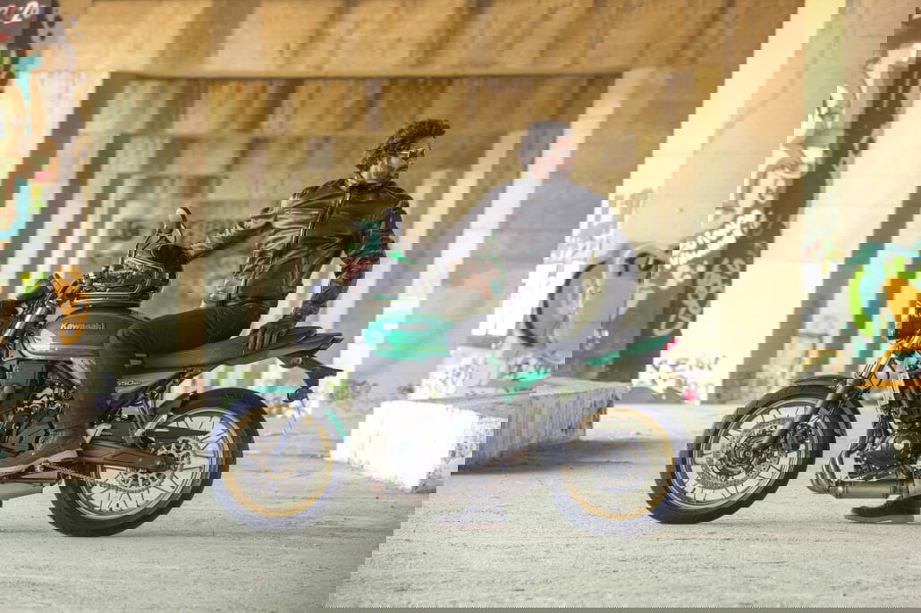 Kawasaki Z 650 RS presented 7 hi 22MY Z650RS GN1 ACT4