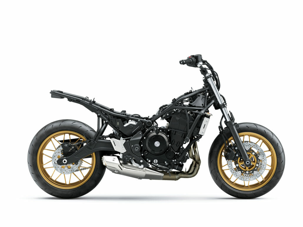 Kawasaki Z 650 RS presented 16 hi 22MY Z650RS Stripped STU