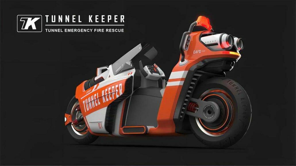 Tunnel Keeper - the firefighting motorcycle 3 Tunnel Keeper 2