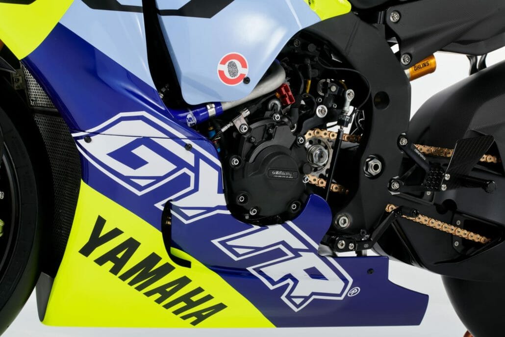 Yamaha R1 GYTR VR46 Tribute 4 2021 YAM VR46R1 EU GYTR DET 003 preview