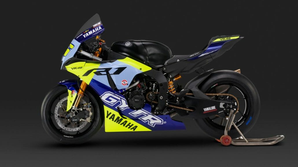 Yamaha R1 GYTR VR46 Tribute 12 2021 YAM VR46R1 EU GYTR STA 003 preview