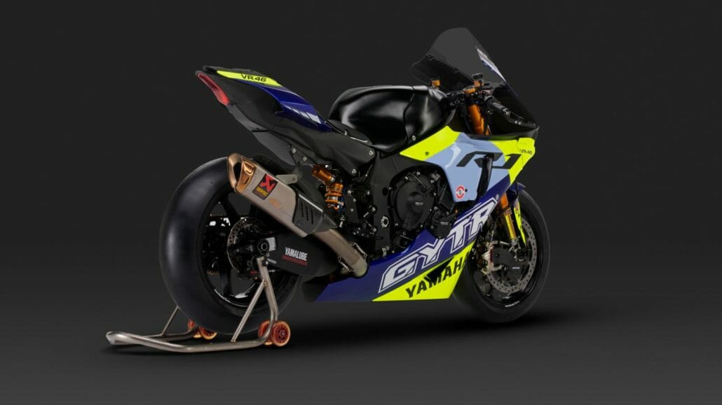Yamaha R1 GYTR VR46 Tribute 1 2021 YAM VR46R1 EU GYTR STA 004 preview