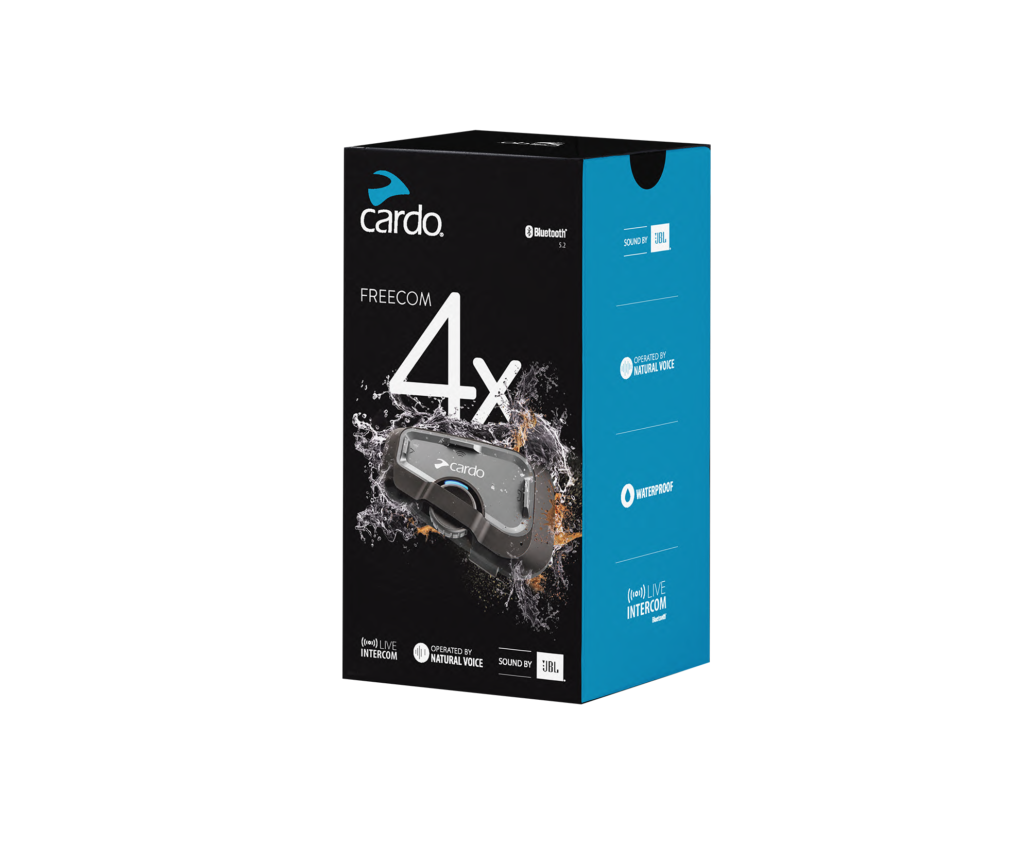 Freecom und Spirit – neue Kommunikationssysteme von Cardo 2 Cardo FREECOM 4x pack 1