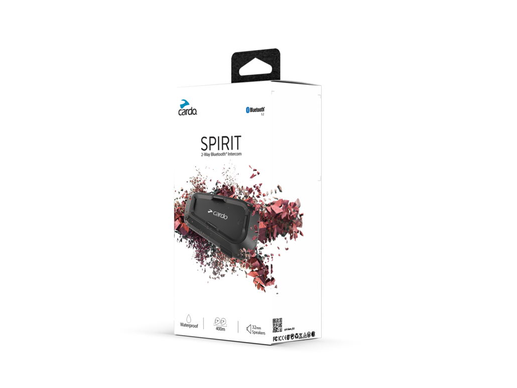 Freecom und Spirit – neue Kommunikationssysteme von Cardo 10 Cardo SPIRIT pack