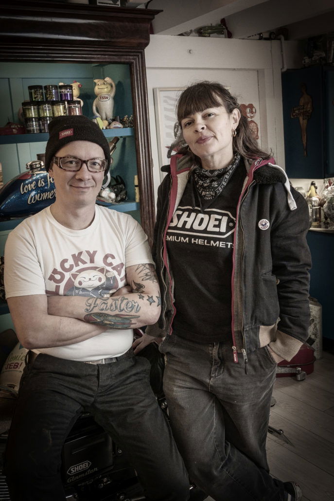 Decide about - and win a Custom Indian Chief 32 Lucky Cat Garage