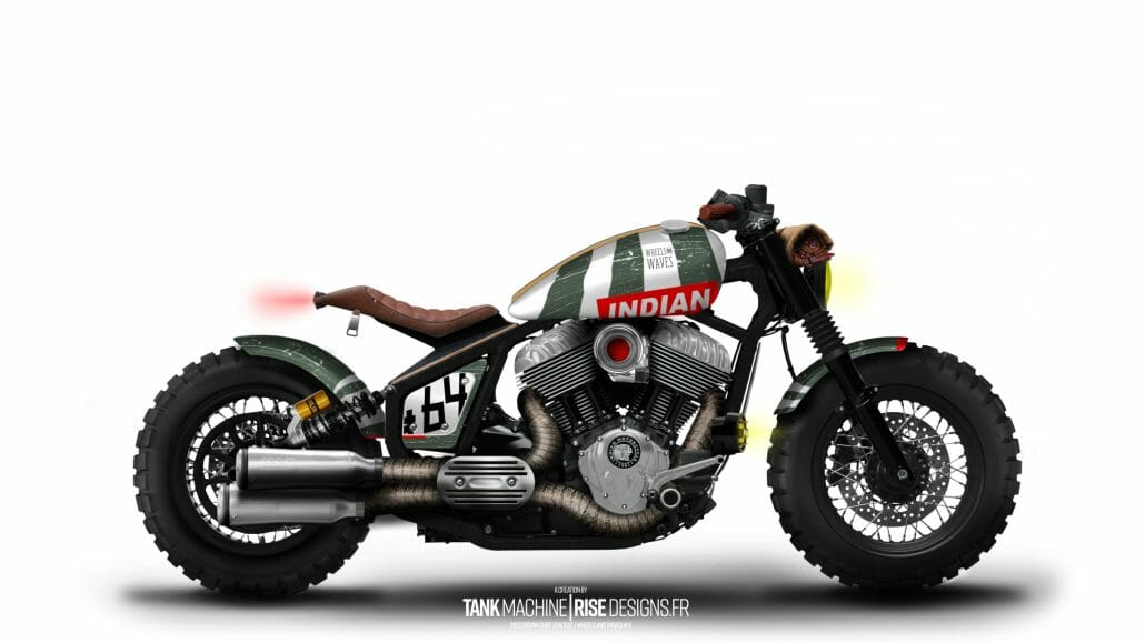 Decide about - and win a Custom Indian Chief 37 Tank Machine 2