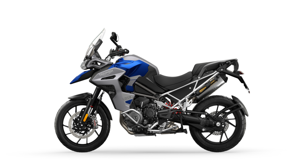 Triumph Tiger 1200 presented 3 Tiger 1200 GT Explorer MY22 Lucerne Blue LHS