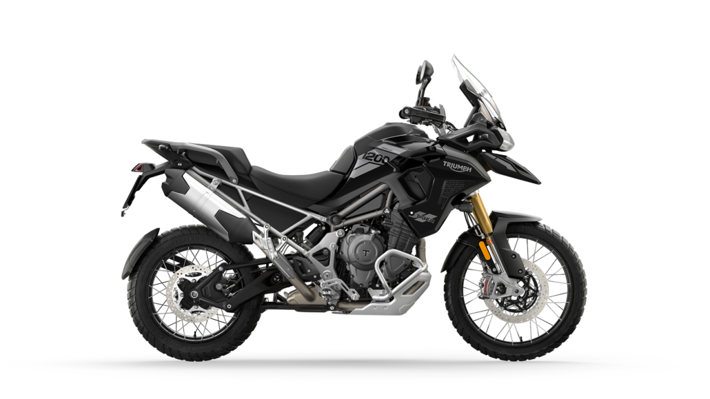 Triumph Tiger 1200 presented 2 Tiger 1200 Rally Pro MY22 Sapphire Black RHS