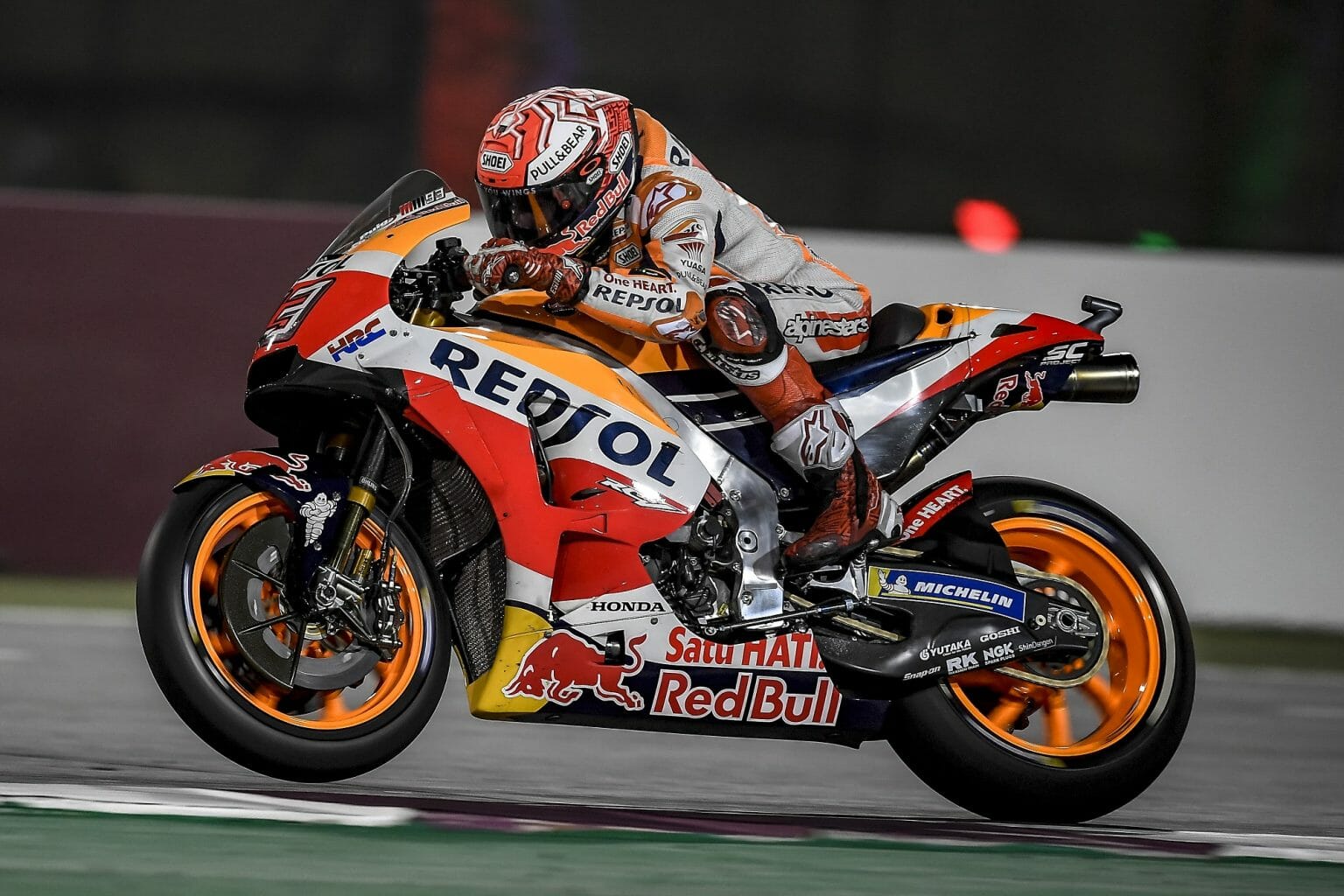 Marc Marquez after all at the presentation of the RC213V for 2022!? Marc Marquez Qatar QP 2 1