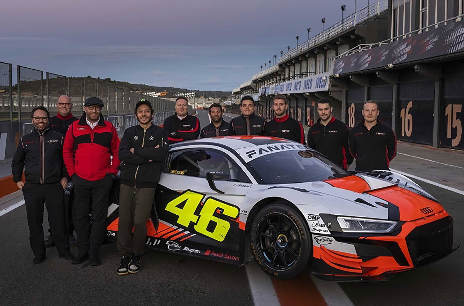 Rossi fährt 2022 in der GT World Challenge Europe 25 Valentino Rossi GT World Challenge Europe