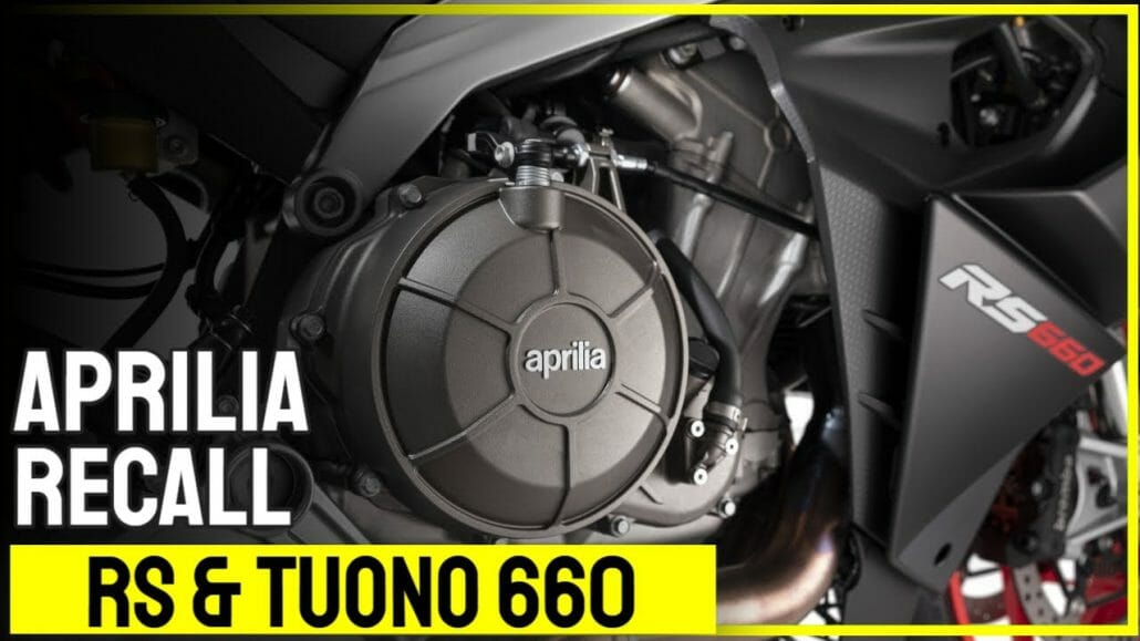 Aprilia recalls RS 660 and Tuono 660 aprilia recalls rs 660 and tuono