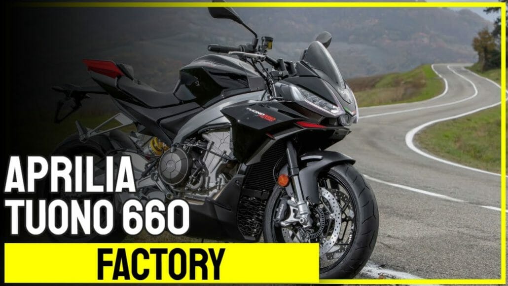 aprilia tuono 660 factory 2022