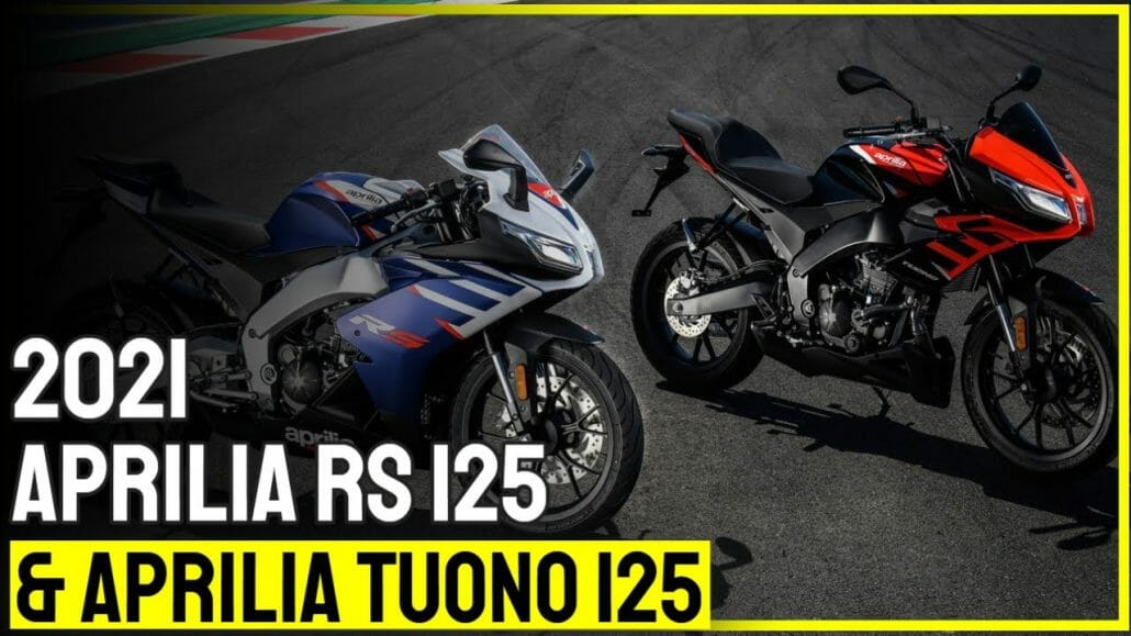 Aprilia’s new RS 125 and Tuono 125 for 2021 aprilias new rs 125 and tuono 12