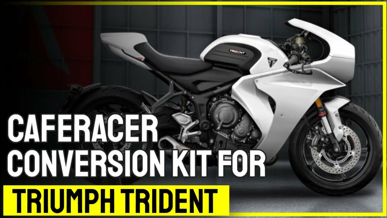 CafeRacer conversion kit for the Triumph Trident 660 25 caferacer conversion kit for the