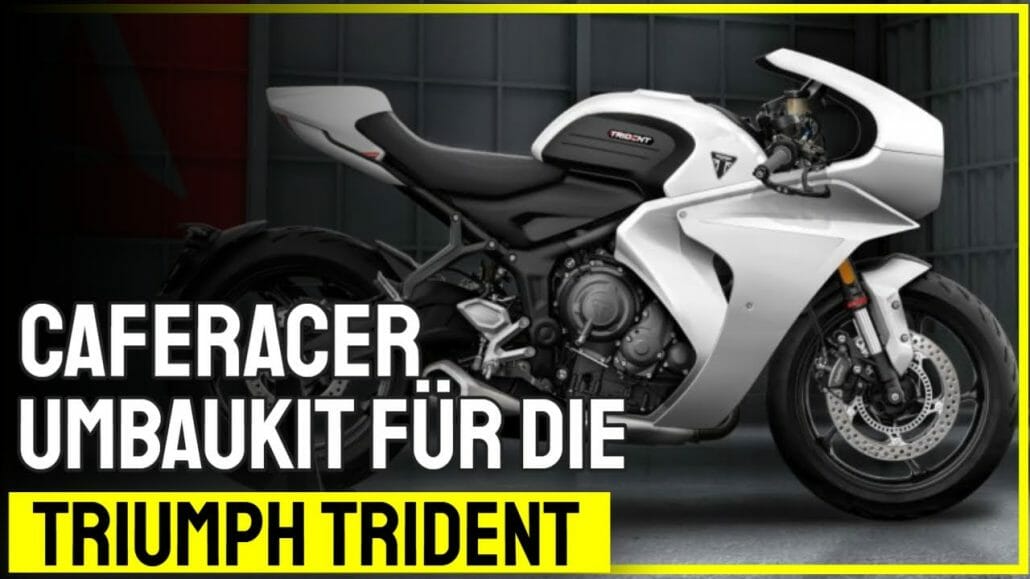 CafeRacer Umbaukit für die Triumph Trident 660 caferacer umbaukit fuer die triu