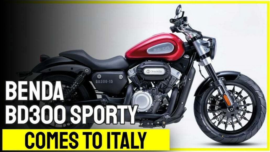 Chinese cruiser Benda BD300 Sporty comes to Italy chinese cruiser benda bd300 spor