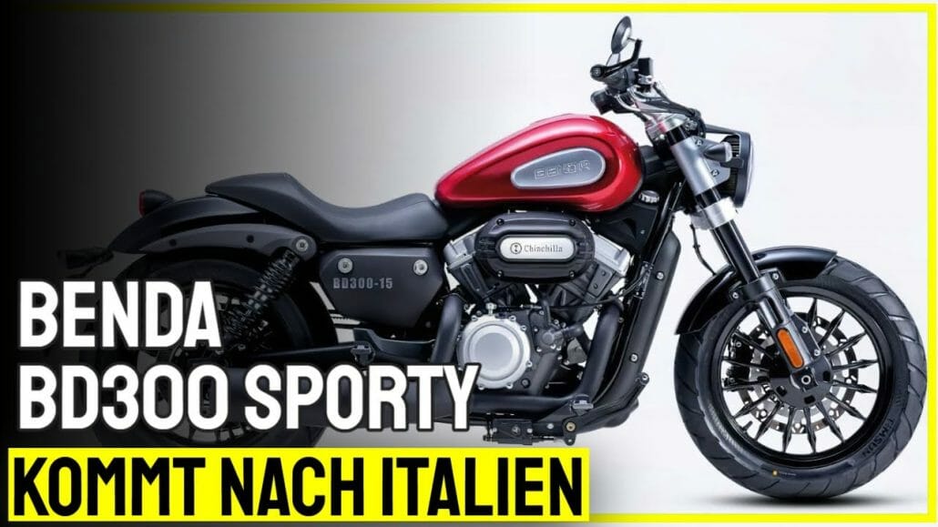 Chinesischer Cruiser Benda BD300 Sporty kommt nach Italien chinesischer cruiser benda bd300