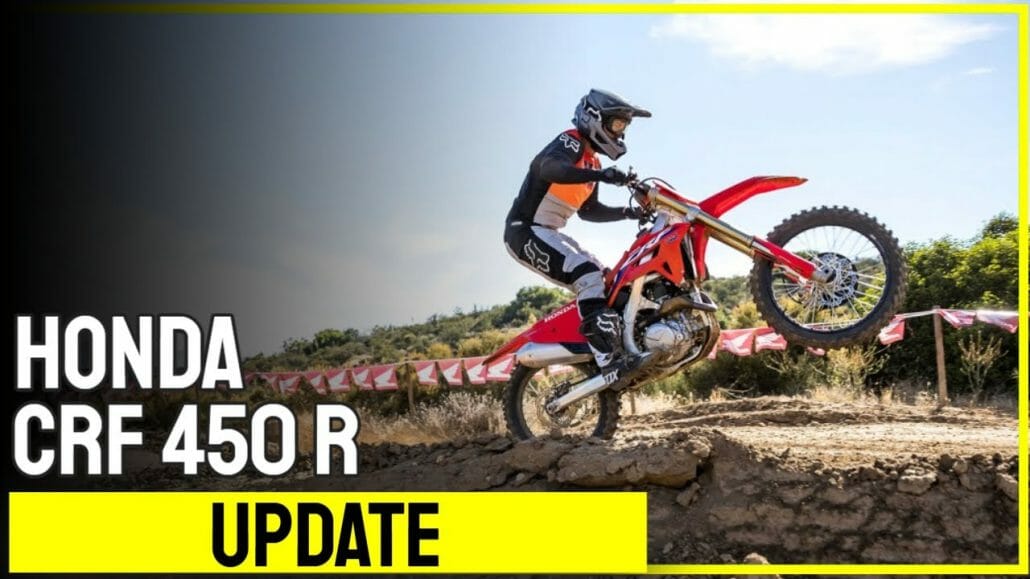 Honda CRF 450 R gets updated honda crf 450 r gets updated