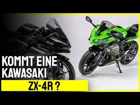 kommt eine kawasaki zx 4r
