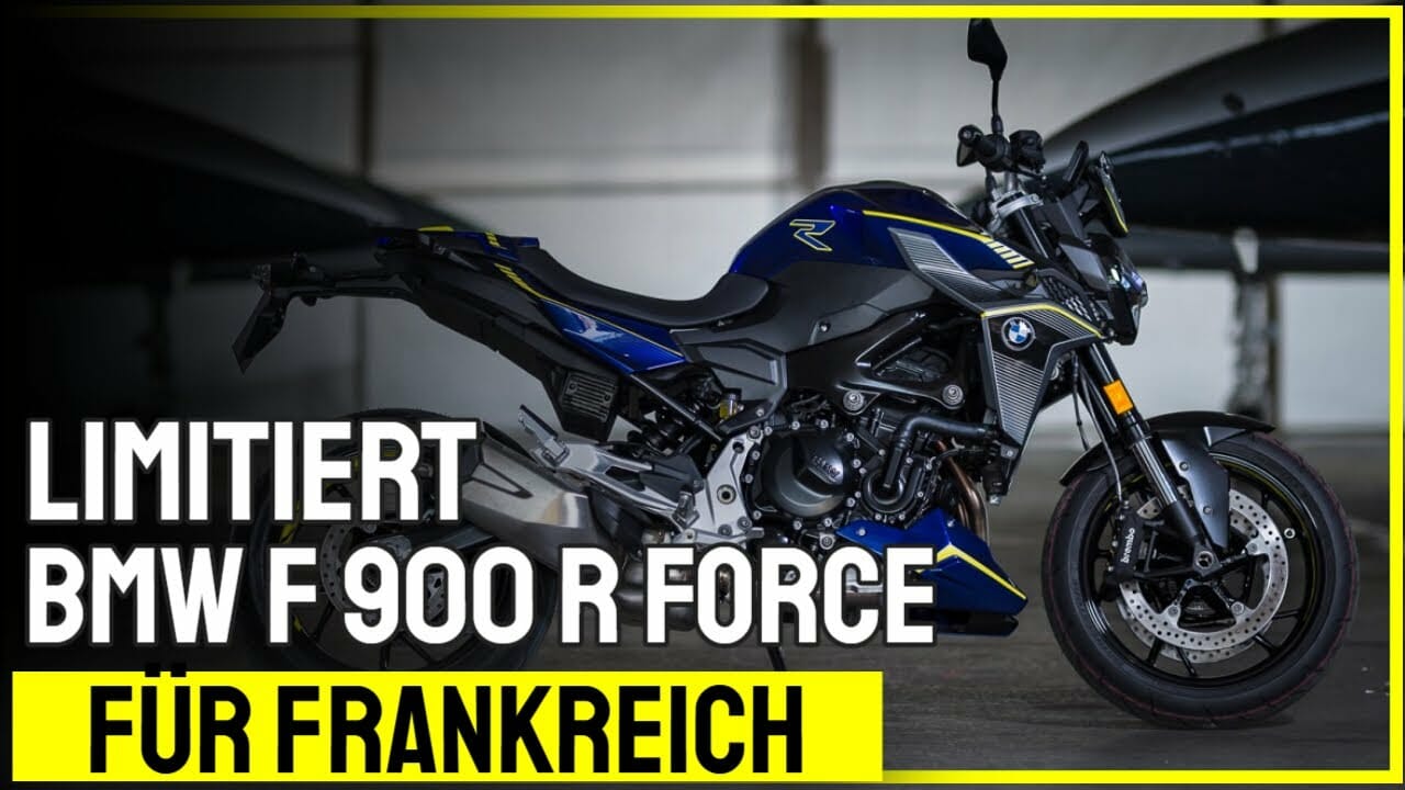 limitierte bmw f 900 r fuer fran